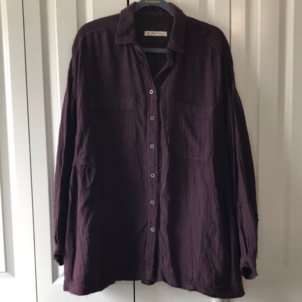 Free People-We the Free Anaheim Double Cloth top